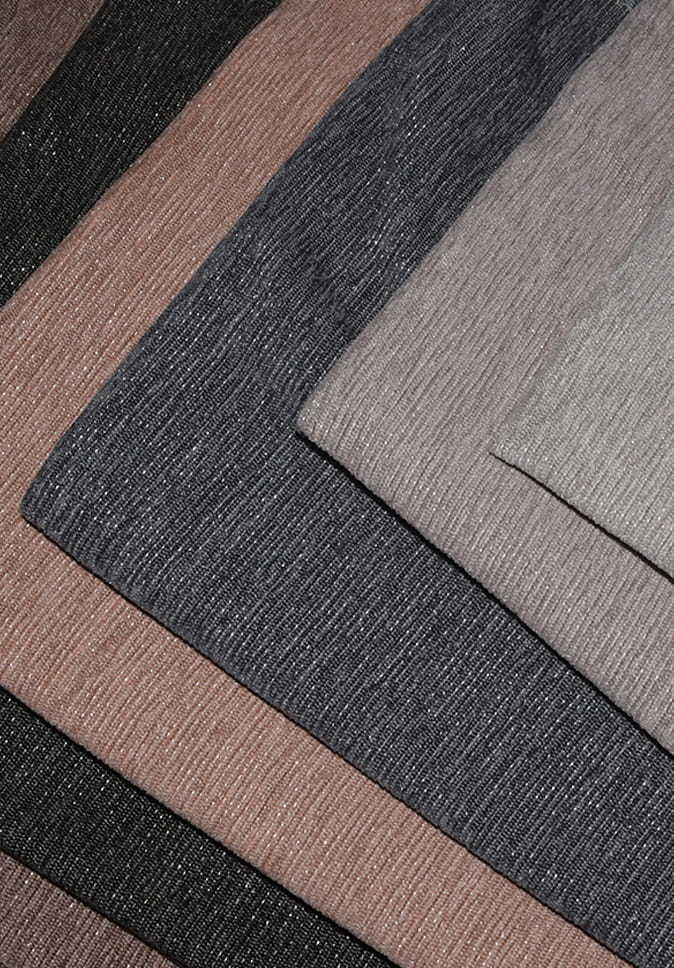 【纤丝纺】功能家纺面料厂家 出口品质 色纺雪尼尔银线窗帘面料
